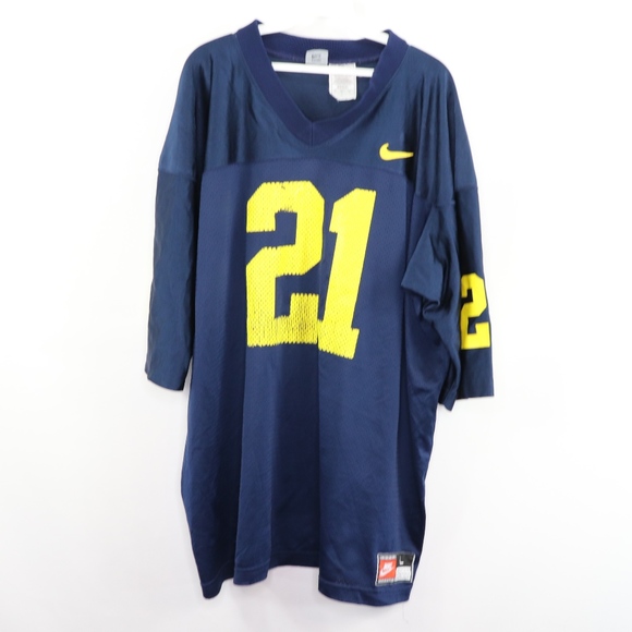 90s Mens Large Michigan Football Jersey 